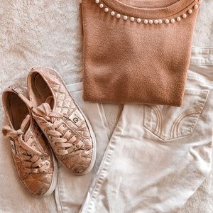 Guess Rose Gold Sneakers